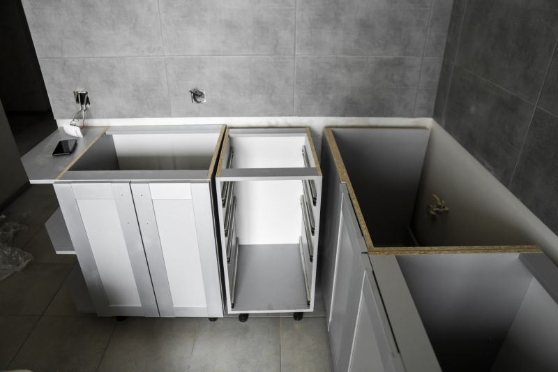 Completed Cabinet Installation